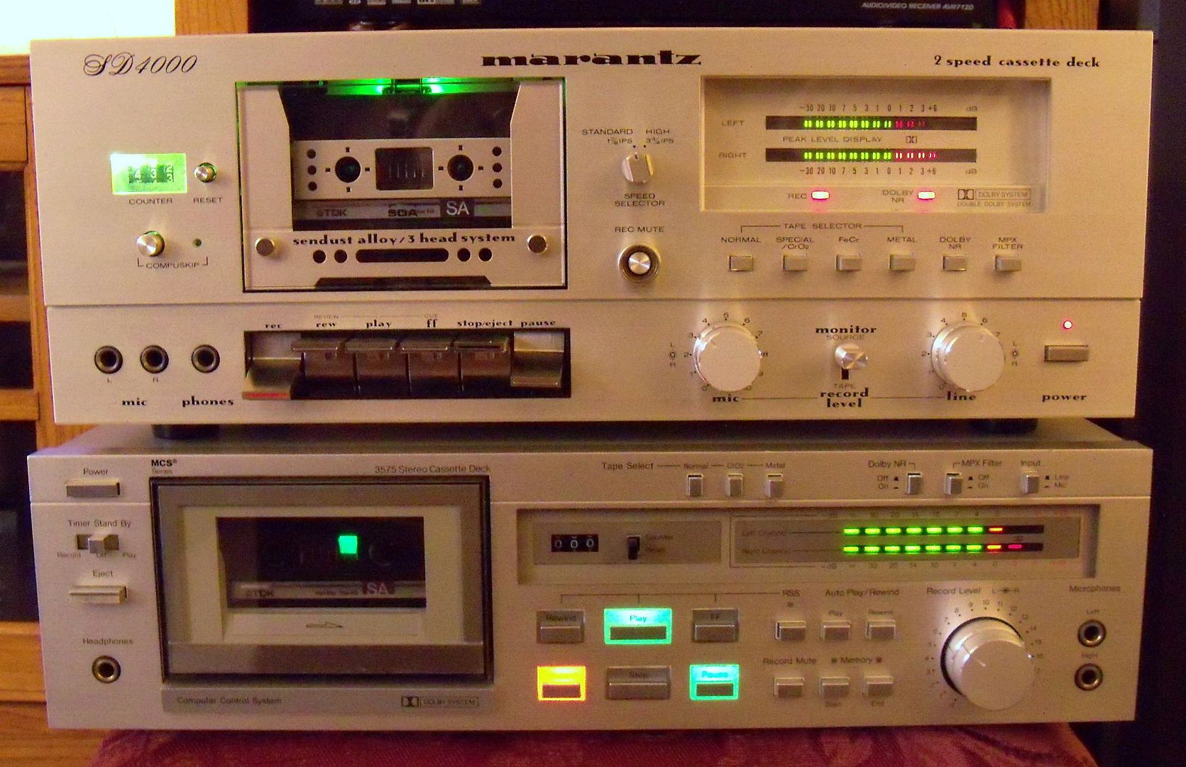 Two Champange Beauties. . Marantz SD4000 & MCS 3575 | Tapeheads.net